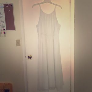 Tacera Long White Dress 3X